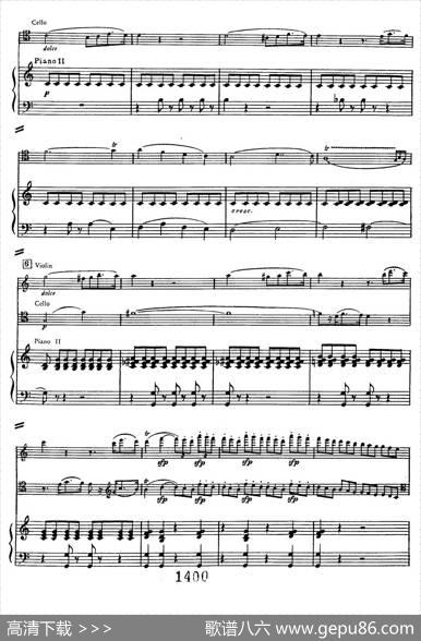 TripleConcertoinCMajorOp.56（C大调三重协奏曲·双钢琴·Ⅰ）|路德维希·冯·贝多芬