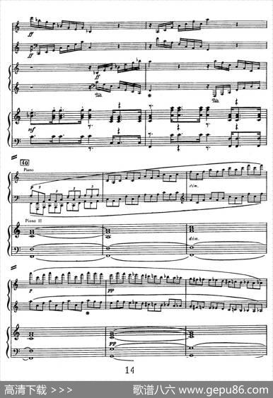 TripleConcertoinCMajorOp.56（C大调三重协奏曲·双钢琴·Ⅰ）|路德维希·冯·贝多芬