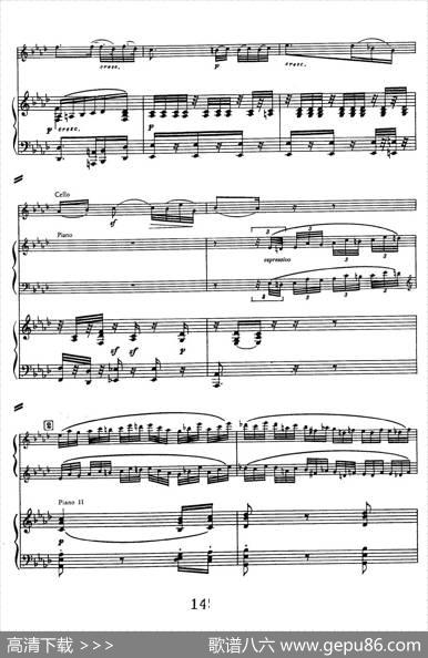 TripleConcertoinCMajorOp.56（C大调三重协奏曲·双钢琴·Ⅱ）|路德维希·冯·贝多芬