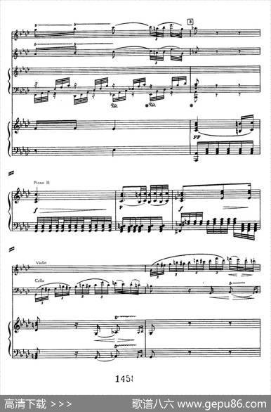 TripleConcertoinCMajorOp.56（C大调三重协奏曲·双钢琴·Ⅱ）|路德维希·冯·贝多芬