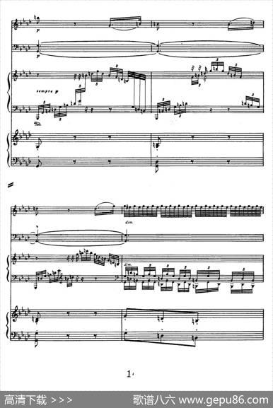 TripleConcertoinCMajorOp.56（C大调三重协奏曲·双钢琴·Ⅱ）|路德维希·冯·贝多芬