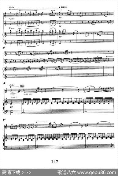 TripleConcertoinCMajorOp.56（C大调三重协奏曲·双钢琴·Ⅲ）|路德维希·冯·贝多芬