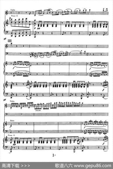 TripleConcertoinCMajorOp.56（C大调三重协奏曲·双钢琴·Ⅲ）|路德维希·冯·贝多芬