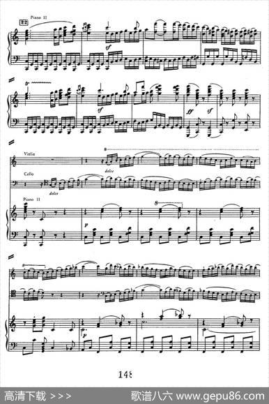 TripleConcertoinCMajorOp.56（C大调三重协奏曲·双钢琴·Ⅲ）|路德维希·冯·贝多芬