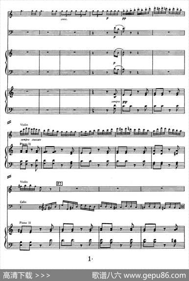 TripleConcertoinCMajorOp.56（C大调三重协奏曲·双钢琴·Ⅲ）|路德维希·冯·贝多芬