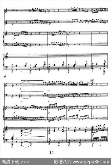 TripleConcertoinCMajorOp.56（C大调三重协奏曲·双钢琴·Ⅲ）|路德维希·冯·贝多芬