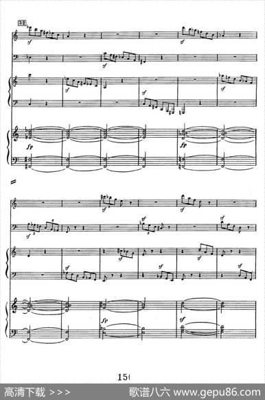 TripleConcertoinCMajorOp.56（C大调三重协奏曲·双钢琴·Ⅲ）|路德维希·冯·贝多芬
