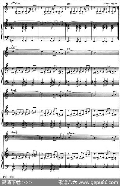 LIBERTANGO（自由探戈、小提琴+钢琴伴奏）|皮亚佐拉
