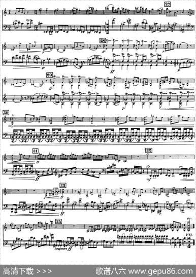 Sonate（小提琴+大提琴）|拉威尔