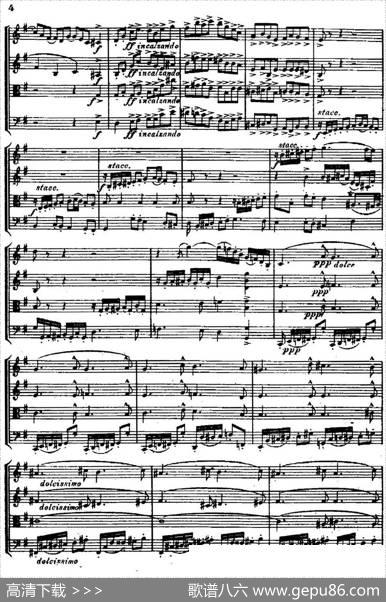 STREICHQUARTETT（E小调弦乐四重奏、I）|威尔第