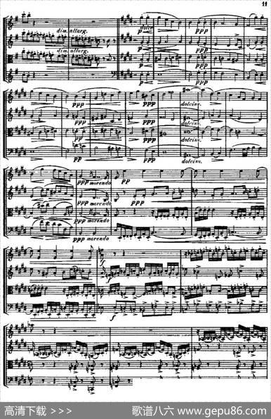 STREICHQUARTETT（E小调弦乐四重奏、I）|威尔第