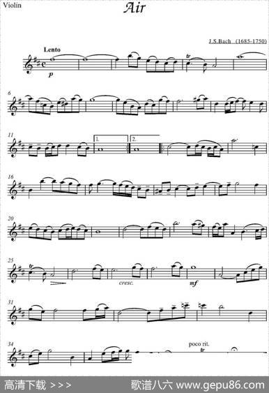 Air|J.S.Bach