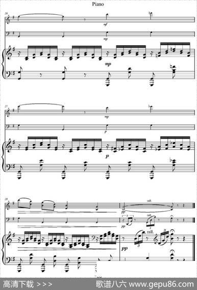 AveMaria（小提琴+大提琴+钢琴伴奏、E.Schubert作曲版）|E.Schubert