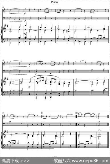 Largo（小提琴+大提琴+钢琴伴奏）|G.Handel