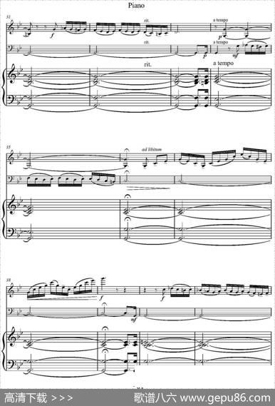 Adagio（小提琴+大提琴+钢琴伴奏、T.Albinoni作曲版）|T.Albinoni