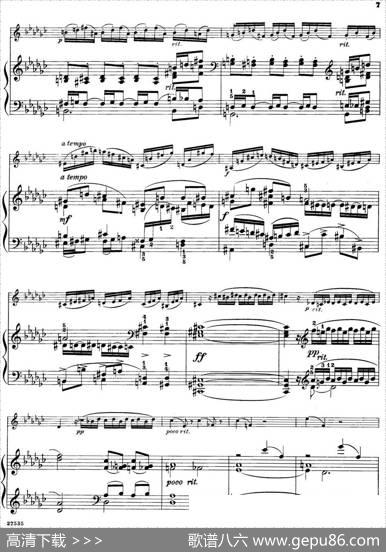 Etudemelodique（小提琴+钢琴伴奏）|PierreRode曲MischaElman改编