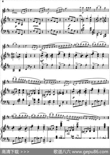 CountryDance（小提琴+钢琴伴奏）|C.M.vonWeber曲MischaElman改编