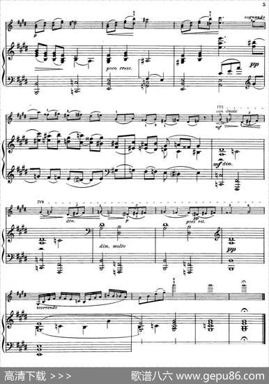 Romance（MischaElman作曲版、小提琴+钢琴伴奏）|MischaElman