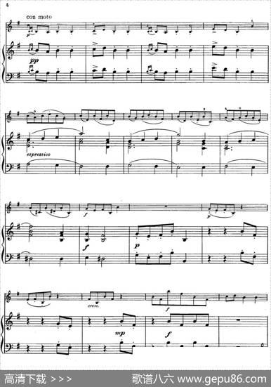 Grandmother'sMenuet（小提琴+钢琴伴奏）|Grieg曲MischaElman改编