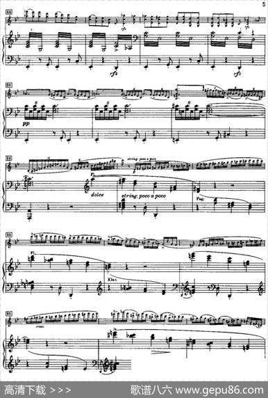 g小调小提琴协奏曲Op.26（I、Vorspiel、小提琴+钢琴伴奏）|马克斯·布鲁赫