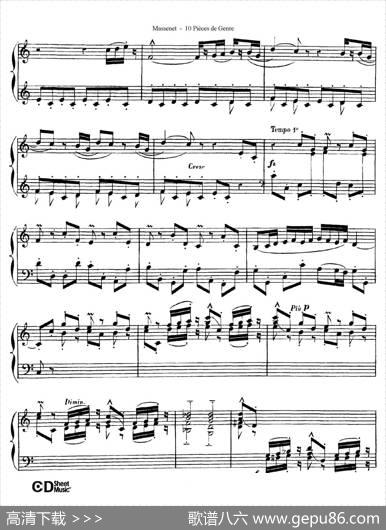 DixPiècesdeGenreOp.10（10首个性小品·Ⅳ）|朱尔斯·埃米尔·马斯涅