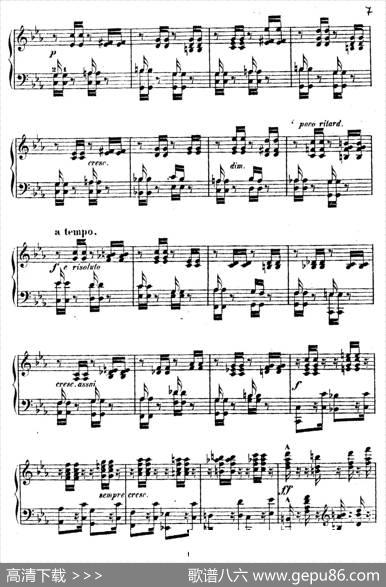DouzeEtudesdeSalonOp.5（12首沙龙练习曲·1）|阿道夫·冯·亨赛尔特