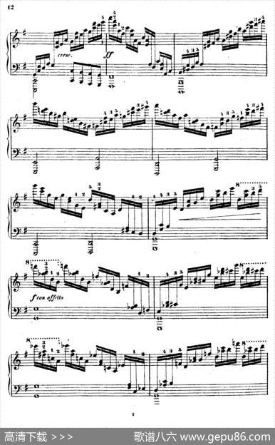 DouzeEtudesdeSalonOp.5（12首沙龙练习曲·2）|阿道夫·冯·亨赛尔特