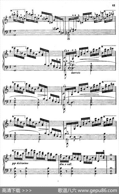DouzeEtudesdeSalonOp.5（12首沙龙练习曲·2）|阿道夫·冯·亨赛尔特