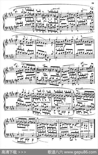 DouzeEtudesdeSalonOp.5（12首沙龙练习曲·4）|阿道夫·冯·亨赛尔特