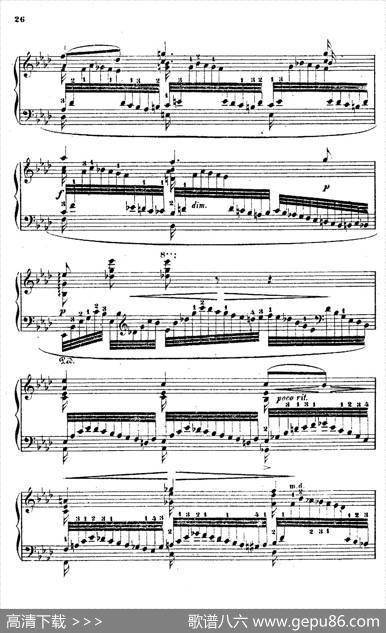 DouzeEtudesdeSalonOp.5（12首沙龙练习曲·6）|阿道夫·冯·亨赛尔特