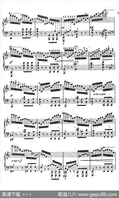 DouzeEtudesdeSalonOp.5（12首沙龙练习曲·7）|阿道夫·冯·亨赛尔特