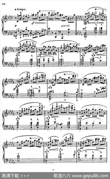 DouzeEtudesdeSalonOp.5（12首沙龙练习曲·10）|阿道夫·冯·亨赛尔特