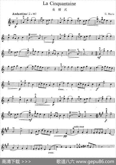 LaCinquantaine（金婚式）|G.Marie