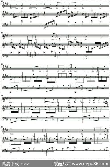 BeauSoir（美丽的夜晚、小提琴+钢琴伴奏）|Debussy（德彪西）