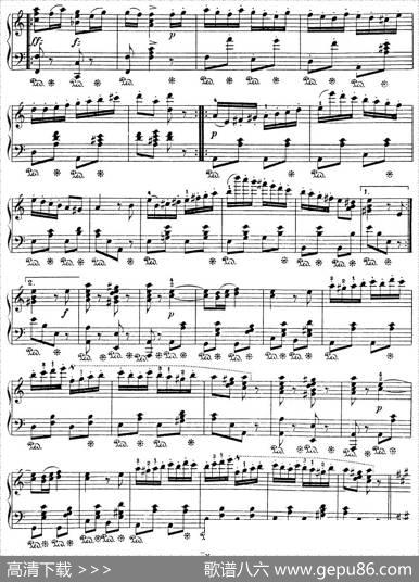 ZIGEUNERWEISEN（钢琴独奏）|Sarasate（萨拉萨特）