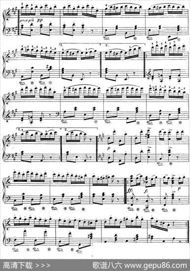 ZIGEUNERWEISEN（钢琴独奏）|Sarasate（萨拉萨特）