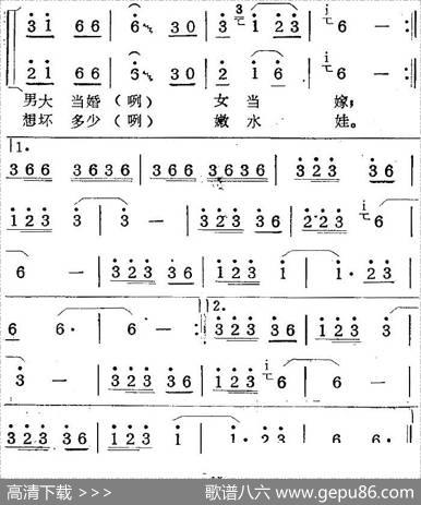 歌剧《蛇郎》选曲：第一场牡丹树上两枝花（曲七）|范西姆