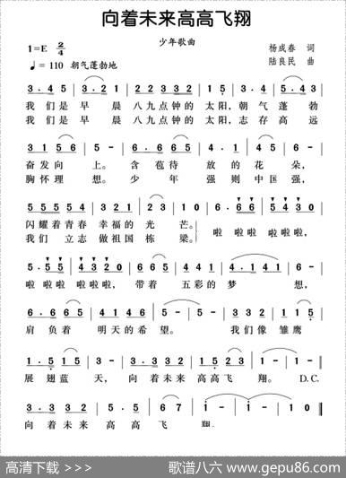 向着未来高高飞翔 - 杨成春|陆良民