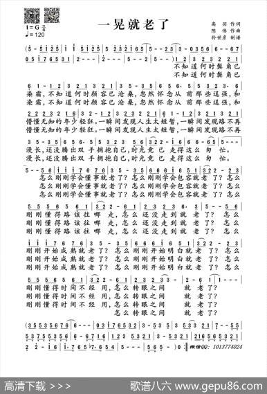 一晃就老了 - 高羽|陈伟