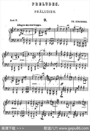 16PreludesOp.9（16首前奏曲·9）|狄奥多·柯希纳