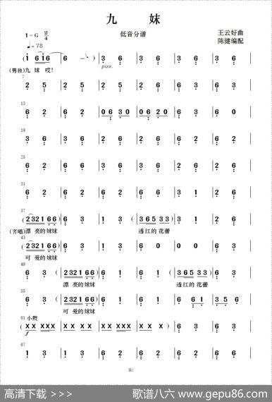 九妹（民乐合奏） - 王云好曲|陈健编配