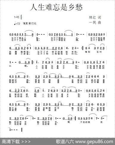 人生难忘是乡愁 - 林红|一民