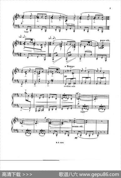 7CancionesPopularesEspanolas（七首西班牙民歌·1·钢琴独奏版）|曼努埃尔·德·法雅