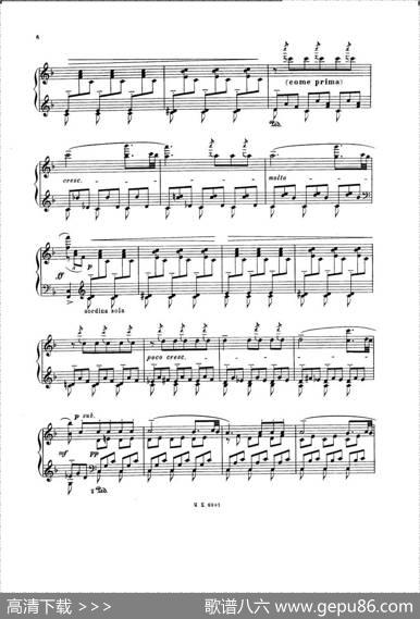 7CancionesPopularesEspanolas（七首西班牙民歌·2·钢琴独奏版）|曼努埃尔·德·法雅