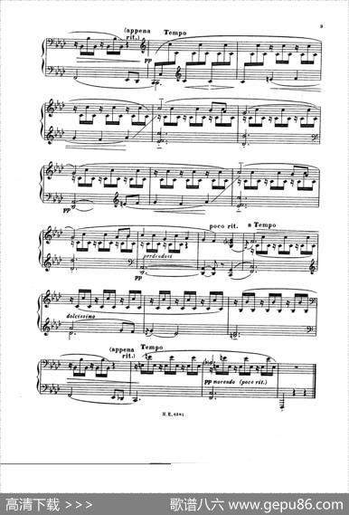 7CancionesPopularesEspanolas（七首西班牙民歌·3·钢琴独奏版）|曼努埃尔·德·法雅