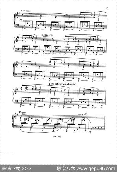 7CancionesPopularesEspanolas（七首西班牙民歌·6·钢琴独奏版）|曼努埃尔·德·法雅