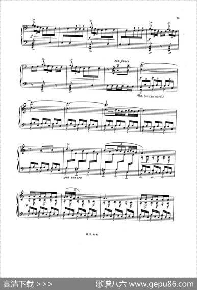 7CancionesPopularesEspanolas（七首西班牙民歌·7·钢琴独奏版）|曼努埃尔·德·法雅