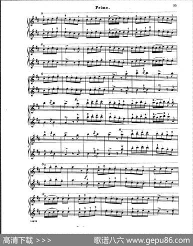 L'ArlesienneSuiteNo·2（阿莱城姑娘·第二组曲·四手联弹）|乔治·比才