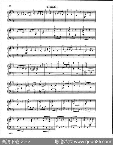 L'ArlesienneSuiteNo·2（阿莱城姑娘·第二组曲·四手联弹）|乔治·比才