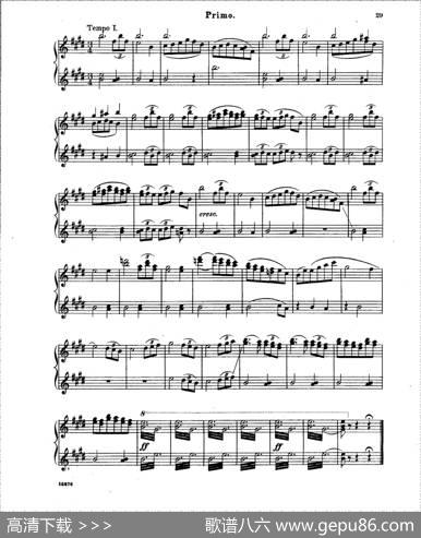 L'ArlesienneSuiteNo·1（阿莱城姑娘·第一组曲·四手联弹）|乔治·比才